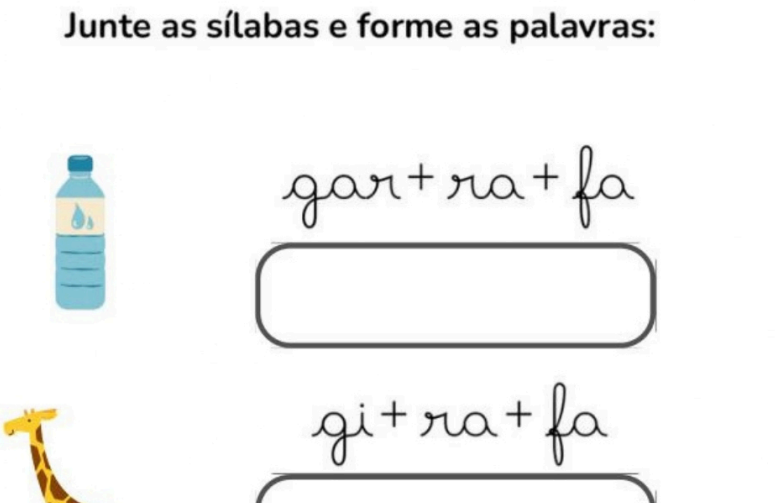Formando Palavras
