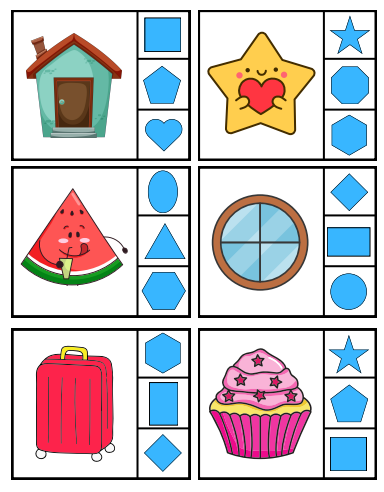 Figuras com formas geometricas