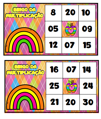 Bingo da Multiplicação