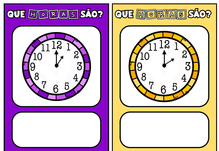 Lúdico: Que Horas São?