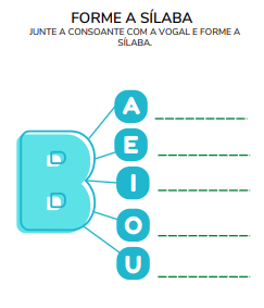 Caderno de Atividades Sílabas Simples